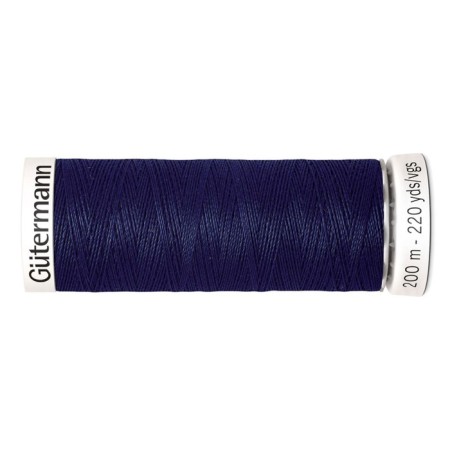 SEW-HALL thread for all materials, 200 m, 748277 (310 dark-black)