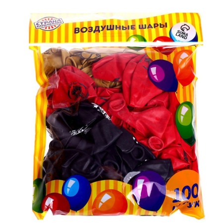 Shar Latex 12 "Happy Birthday", hat, 100 pcs.-1