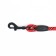 Land reflective round, with an ergonomic pen, 180 x 0.8 cm, red