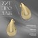 Earrings Metal "drop", color gold