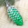 New Year's decoration "bump" 9 cm mix