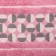 Trick Di Fronte, 50x90cm, pink color, 460g/m, cotton