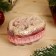 New Year. Massage soap with Luffa "Brusnik - Cinnamon" 100 g