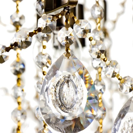 Elizabeth chandelier 4KHE27 40W bronze 40x40x40 cm Bayerlux-4