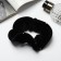 Hair gum "Orbit" velvet, black