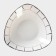Porcelain serving “Aurora”, 500 ml, d = 19 cm, white color