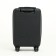 Small suitcase 20 "On a zipper, code lock, 4 wheels, black color