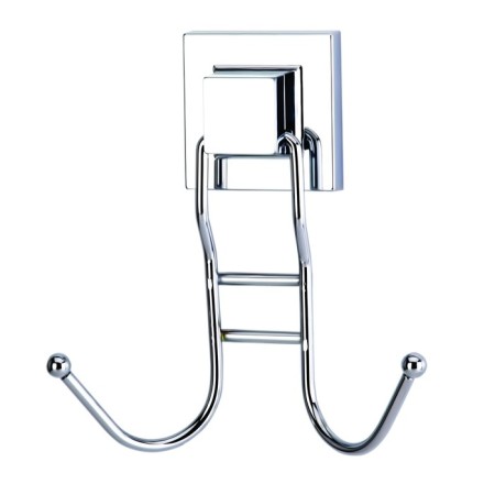 Double hook EF236 self -adhesive, color chrome