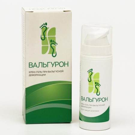 Cream-gel "Walguron" with valgus deformation, 30 ml