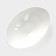 Porcelain salad Wilmax olivia, 13 × 9 cm, white color