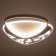 Chase with DNO "Malva" LED 120W 3000-6000K white-gold 50x45x7 cm Bayerlux