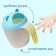 Plastic bucket for swimming and shampooing, children's bath bucket "Mouse", 500 ml., Hooser, color blue