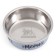 Bowl with silicone base "meow", gray, 300 ml