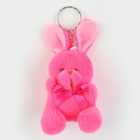 Soft toy "Rabbit" on the suspension, 7 cm, color mix-12