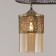 Suspended lamp Citilux "Emir" CL467223, 36x36x48 cm, 2x75W, E27, brown color