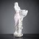Figure from the Kashpo "Forest Fairy" white-golden, 35x85x35cm