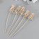 Froll for aromadiffusor from a rattan "Spiral in the form of a cone" natural 25 cm