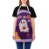 Apron kitchen with a photo print "Miracle Night", adjustable, size OS
