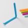 Clamps for packages of a share, 14 cm, 5 pcs, color mix