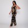 Female set (top/pants), black color, size 44