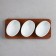 Menzhitsa "Alale", 3 pcs: 150 ml, wooden base, porcelain, Iran