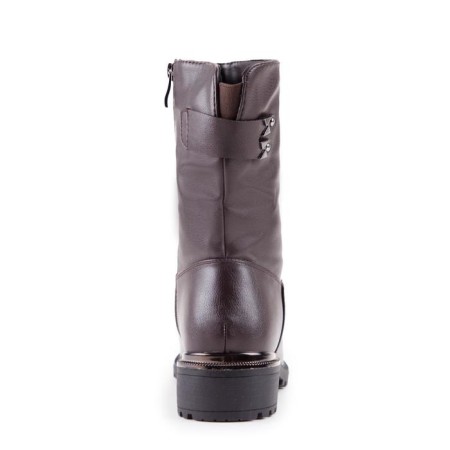 Winter boots are women, brown color, size 36-2