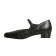 Folk women's shoes, insole length 22 cm, black color