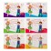 Records set, 6-7 years old, 6 pcs. 20 p.
