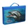 A4 labor folder, with handles, lightning around, laminated cardboard, 81TR44, calligrata, "dolphin"
