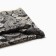Women's scarf minku 70*70 cm, black