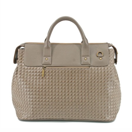 Road bag (B2783-24110) Artificial leather, beige, 1x730x43 cm-1