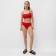 Female Separate swimsuit with the Bando Bando Lypho Minaku Cherry Color, size 46