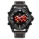 Electronic watch watches, D-5 cm, with an alarm clock, calendar, backlight, 1 atm, black