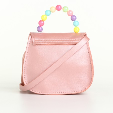 Baby bag on the valve, pink color-1