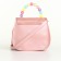 Baby bag on the valve, pink color