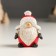 Souvenir Polystone "Grandfather Frost in a red hat-earmeling" 4.5x3.5x5.5 cm