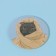Pocket mirror "cat", d = 7 cm, multi -colored