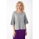 Female jumper, size 42, gray color