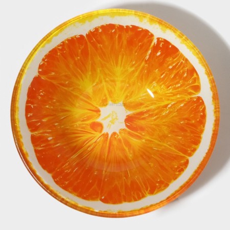 Glass Glass Daulay "Juicy Orange", 720 ml, 18.4 × 5 cm-3