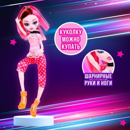 Fashionable hinge doll "Lina", mix-3