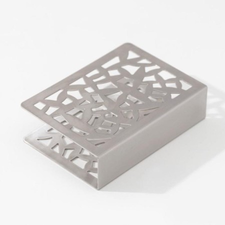 Stainless steel napkin, 12.5 × 3.2 × 8.5 cm-3