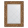 Mirror with engraving in the baguette frame, bronze vignette 85 mm, 55x72 cm