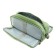 School Penal on the zipper 3-section, green