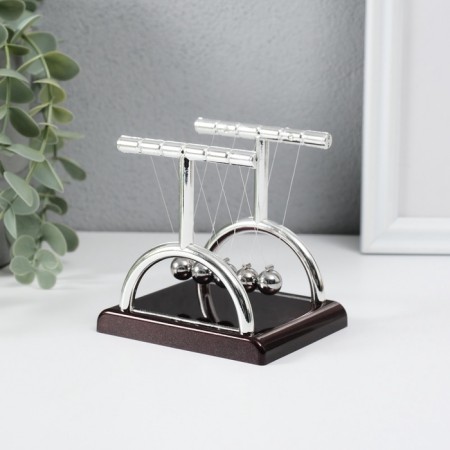 Pendulum "Technic balls" Square column 9 x 9 x 7.5 cm-3