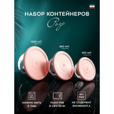 Set of containers 