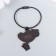 Browler Metal on the cable "White Bear and Penguin" enamel 5.2x4.1 cm