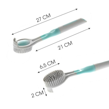 Rubber dishes brush, 27.5x5x4 cm-2