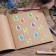 Dinosauricated paper stickers, 10.5 × 18 cm