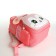 Children's backpack 24.5*11*32, lightning department, 3 n/k, hare, pink