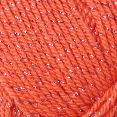 Yarn "Festive" 48% Kashmilon (pan), 48% acrylic, 4% metered 160m/50g (050 coral)